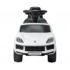 MILLY MALLY Vaikiška transporto priemonė Porsche Cayenne S balta – elektrinis automobilis su 12V baterija, nuotolinio valdymo pultu, LED lemputėmis
