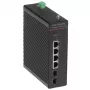 Hikvision DS-3T1506HP-SI-4P2F(O-STD)/NO POWER UNIT - Nevaldomas Gigabit PoE++ jungiklis - 4 PoE+ prievadai + 2 SFP kylanti nuoroda - 60W biudžetas