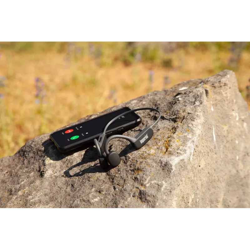 Imperial bluTC active 1 belaidžiai sportiniai ausinių lankeliai Bluetooth juodi