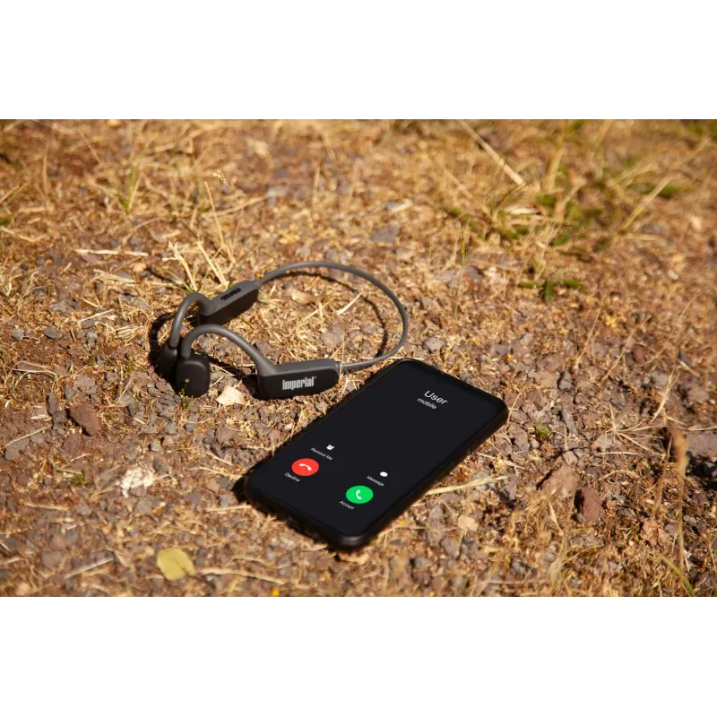 Imperial bluTC active 1 belaidžiai sportiniai ausinių lankeliai Bluetooth juodi