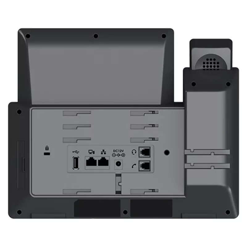 Grandstream GRP2670 IP telefonas 12 linijų 7 inch jutiklinis ekranas Wi-Fi Bluetooth PoE juoda