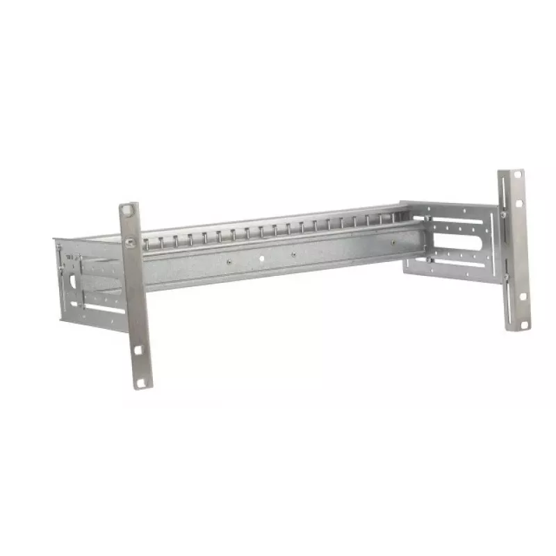 EFB Elektronik Universal DIN-Rail Holder 4U 19 inch Rack Panel for DIN Rail Devices