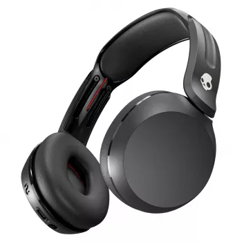 Skullcandy Icon 180 Wireless On-Ear Bluetooth Headphones, Black, 50h Battery, IPX4