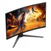 AOC C32G4Z 31.5 inch išlenktas žaidimų monitorius, Full HD, 240Hz, 1ms, VA, FreeSync Premium, juodas/raudonas