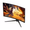 AOC C32G4Z 31.5 inch išlenktas žaidimų monitorius, Full HD, 240Hz, 1ms, VA, FreeSync Premium, juodas/raudonas