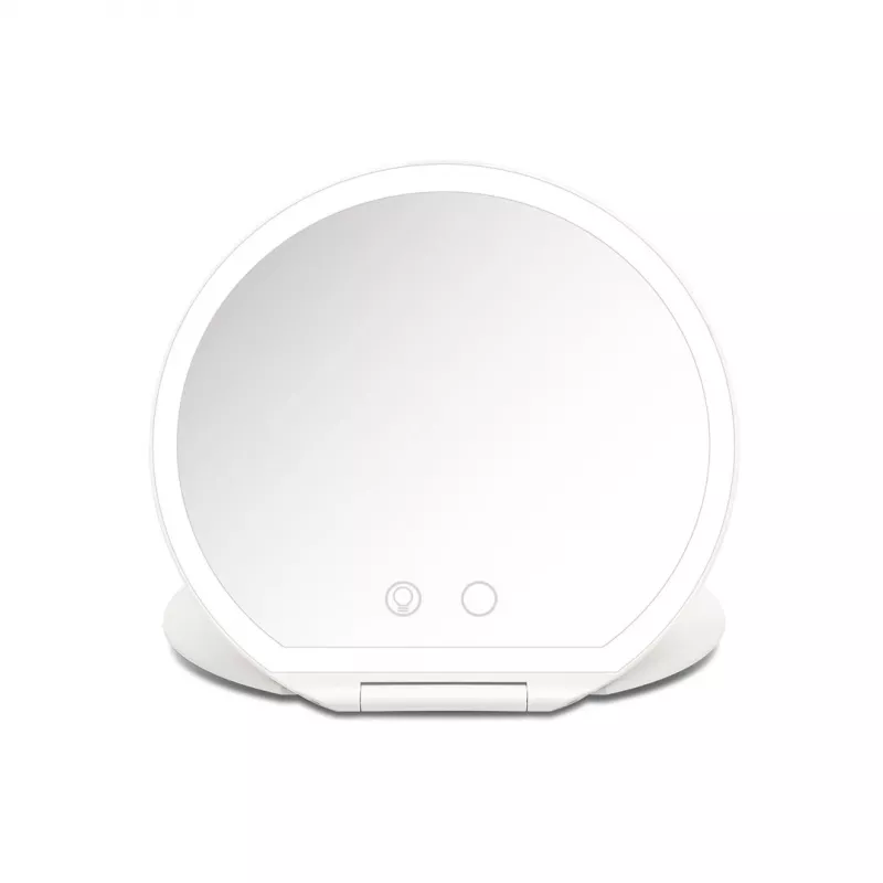 Girmi BE03 Makiažo veidrodis su LED apšvietimu, 1x/5x padidinimas, chromuota apdaila