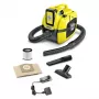 Kärcher WD 1 Compact Battery Set šlapias ir sausas dulkių siurblys, 15L, 1000W