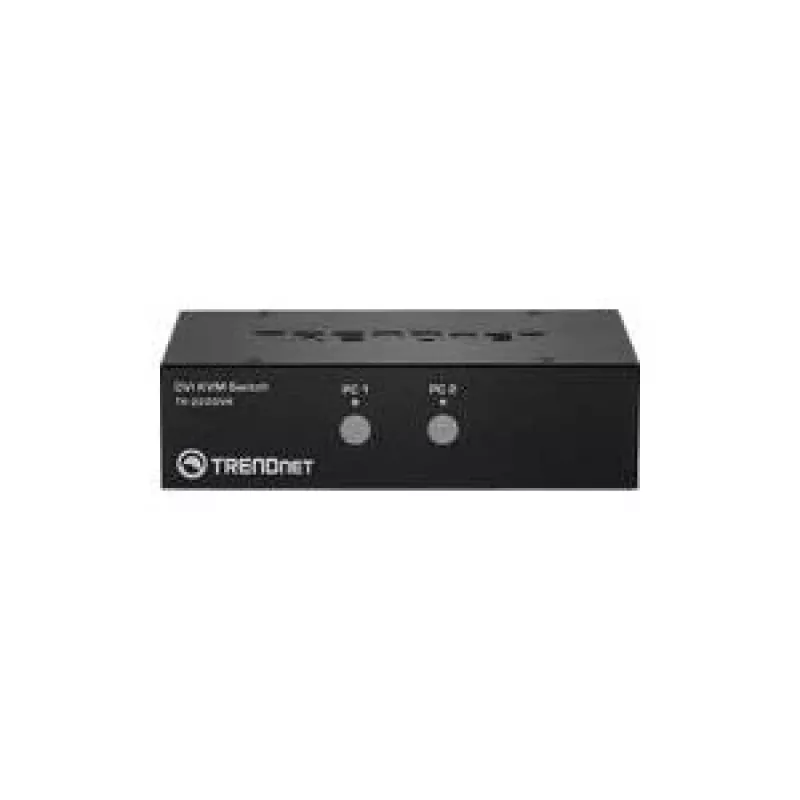 TRENDnet TK-222DVK 2-Port DVI KVM Switch with Audio and USB Hub