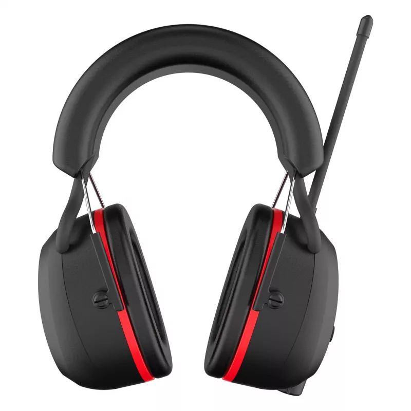 PerfectPro H-40 Ausinės su klausos apsauga ir DAB+/FM radiju, Bluetooth 5.2, SNR 30 dB, IPX4, USB-C, juodos