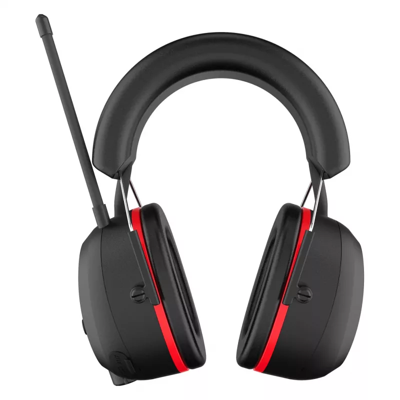 PerfectPro H-40 Ausinės su klausos apsauga ir DAB+/FM radiju, Bluetooth 5.2, SNR 30 dB, IPX4, USB-C, juodos