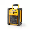 Nedis FM radijas RDFM3100YW - Nešiojamas FM radijas su Bluetooth ir AUX, IPX5, geltona