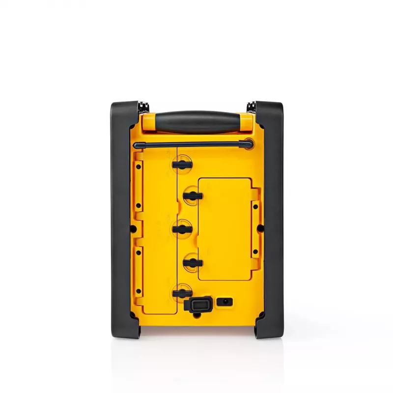 Nedis FM radijas RDFM3100YW - Nešiojamas FM radijas su Bluetooth ir AUX, IPX5, geltona