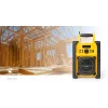 Nedis FM radijas RDFM3100YW - Nešiojamas FM radijas su Bluetooth ir AUX, IPX5, geltona
