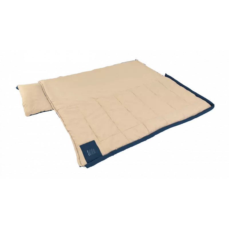Outwell Contour Lux Deep Blue miegmaišis 220x85 cm -19 iki 15 °C dešinysis užtrauktukas