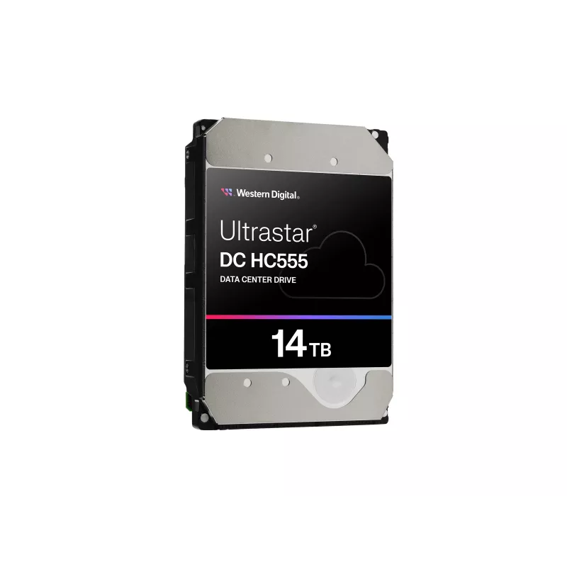 WD Ultrastar DC HC555 14 TB 3.5 inch vidinis kietasis diskas - SAS 12Gb/s - 7200 RPM - 512 MB talpykla - savaiminio šifravimo diskas (SED)