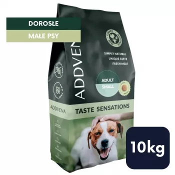 ADDVENA TASTE SENSATIONS Sausas šunų ėdalas suaugusiems mažų veislių šunims 10 kg