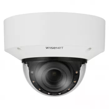 Hanwha Wisenet XNV-C6083R 2MP AI IR lauko fiksuoto kupolo IP kamera