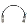 StarTech.com 0,5 m QSFP+ tiesioginio prijungimo kabelis - MSA atitiktis - 40G QSFP+ pasyvus dviejų ašių kabelis - QSFP į QSFP - juodas