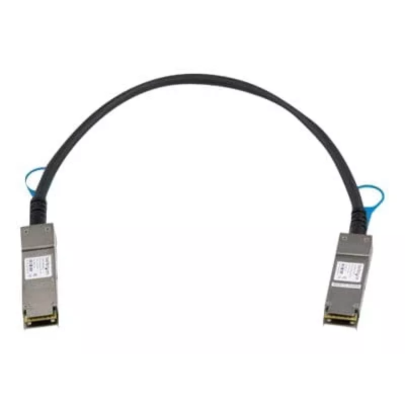 StarTech.com 0,5 m QSFP+ tiesioginio prijungimo kabelis - MSA atitiktis - 40G QSFP+ pasyvus dviejų ašių kabelis - QSFP į QSFP - juodas