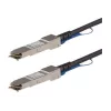 StarTech.com 0,5 m QSFP+ tiesioginio prijungimo kabelis - MSA atitiktis - 40G QSFP+ pasyvus dviejų ašių kabelis - QSFP į QSFP - juodas