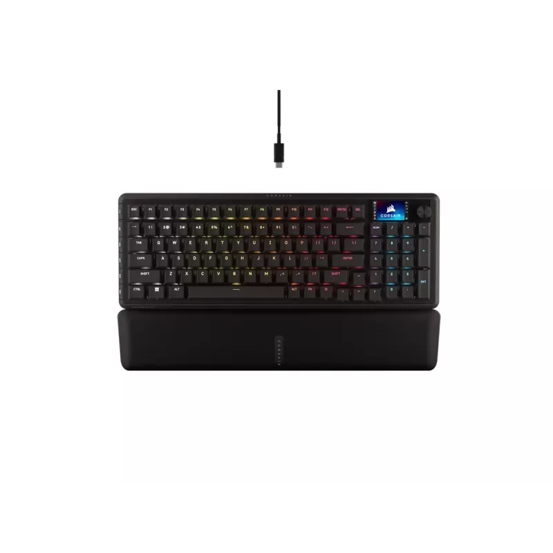CORSAIR VANGUARD PRO 96 Hall Effect Gaming Keyboard, Juoda