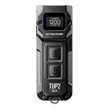 Nitecore TUP2 Raktų pakabuko žibintuvėlis Juodas 1200lm USB-C
