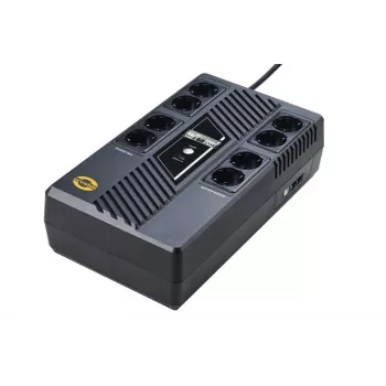 ORVALDI UPS AM-1000LCD USB Line-Interactive 1000VA 600W 8x Schuko Outlets LCD Display