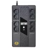 ORVALDI UPS AM-1000LCD USB Line-Interactive 1000VA 600W 8x Schuko Outlets LCD Display