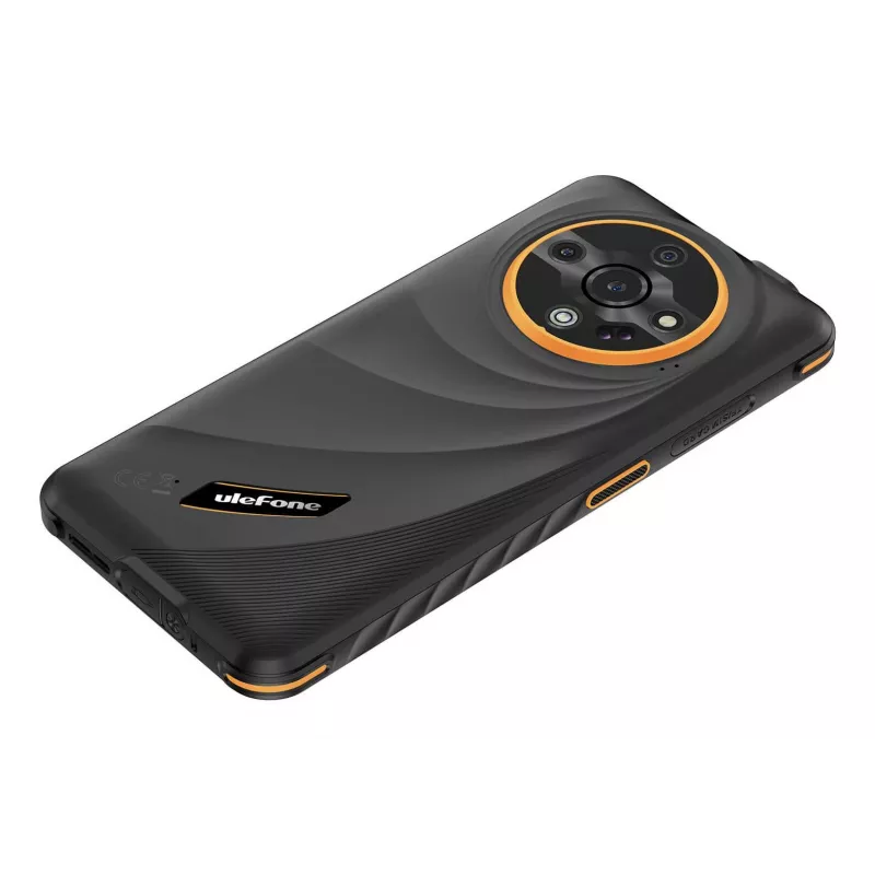 ULEFONE Armor X31 Pro 4G neardūžtantis išmanusis telefonas, 5,45 inch HD+, 8 GB RAM, 256 GB atminties, 5200 mAh, IP68/IP69K, oranžinis