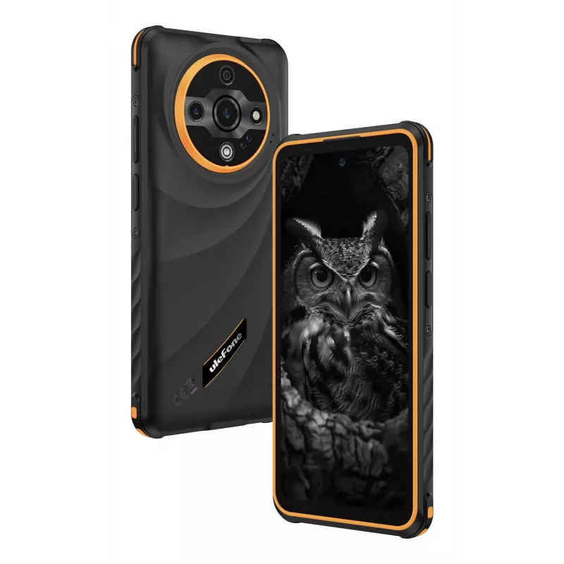ULEFONE Armor X31 Pro 4G neardūžtantis išmanusis telefonas, 5,45 inch HD+, 8 GB RAM, 256 GB atminties, 5200 mAh, IP68/IP69K, oranžinis