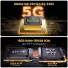 ULEFONE Armor X31 Pro 4G neardūžtantis išmanusis telefonas, 5,45 inch HD+, 8 GB RAM, 256 GB atminties, 5200 mAh, IP68/IP69K, oranžinis