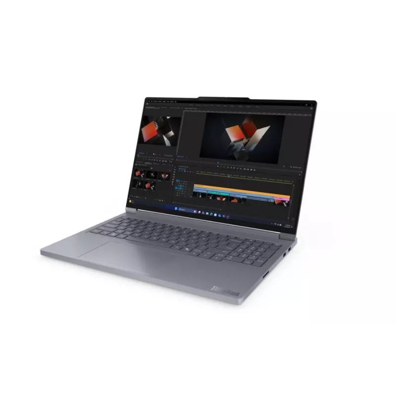 Lenovo ThinkBook 16p G6 21U0001LPB nešiojamas kompiuteris - AMD Ryzen 9 8940HX, 32GB RAM, 1TB SSD, NVIDIA GeForce RTX 5060, 16.0 inch WUXGA, Luna Grey, Windows 11 Pro, 3 metų on-site + CO2 kompensavimas