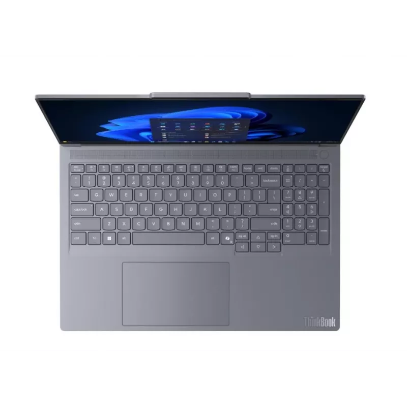 Lenovo ThinkBook 16p G6 21U0001LPB nešiojamas kompiuteris - AMD Ryzen 9 8940HX, 32GB RAM, 1TB SSD, NVIDIA GeForce RTX 5060, 16.0 inch WUXGA, Luna Grey, Windows 11 Pro, 3 metų on-site + CO2 kompensavimas