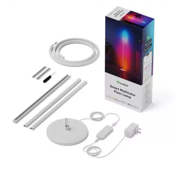 Nanoleaf Floor Lamp Smart Matter WiFi 1700Lm RGBW, White | 22 W | 16M+ colours