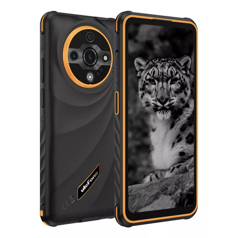 ULEFONE Armor X31 6GB RAM 128GB Storage Orange 4G LTE Rugged Smartphone