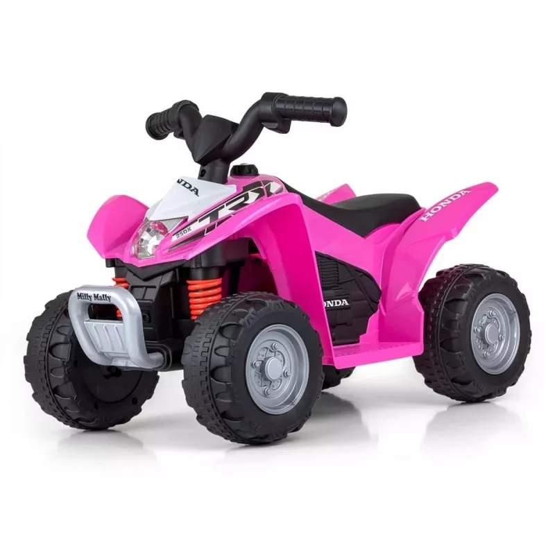 MILLY MALLY Quad Honda ATV Battery Powered Pink