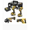 DEWALT DCK440P2T-QW 18V 4 dalių belaidis kombinuotas rinkinys (2x5.0Ah, XR Li-Ion, bešepetėlis)