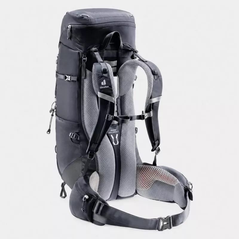 Deuter Aircontact Lite 40+10 Kuprinė Juoda/Graphite
