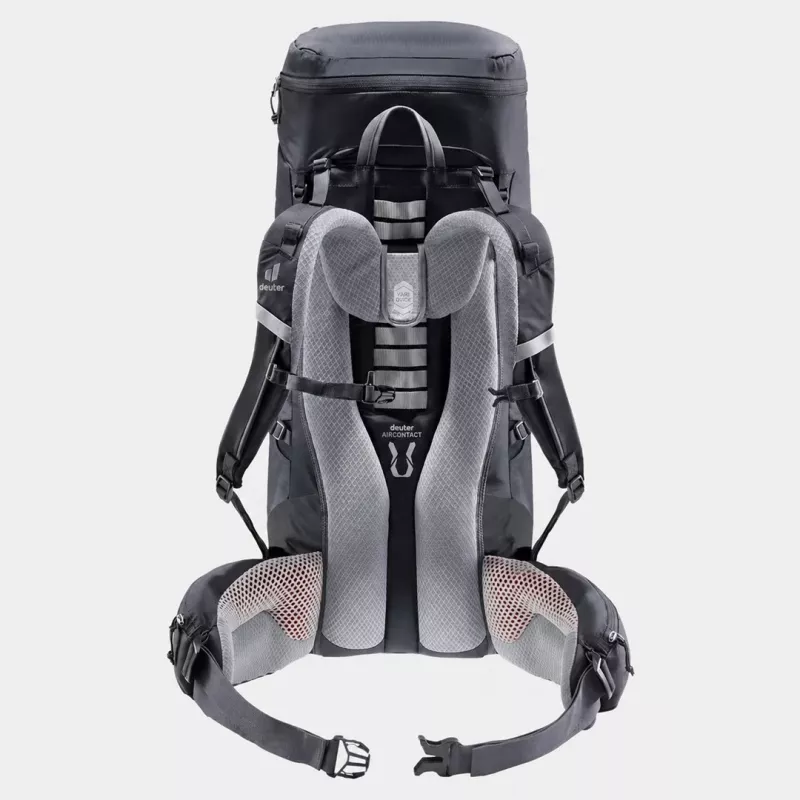 Deuter Aircontact Lite 40+10 Kuprinė Juoda/Graphite