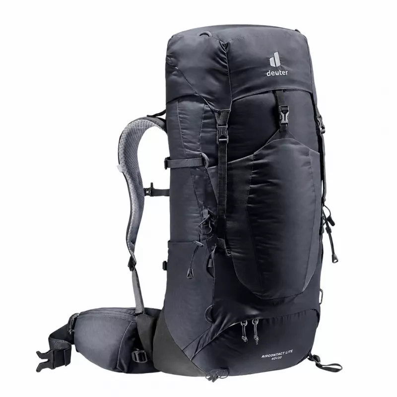 Deuter Aircontact Lite 40+10 Kuprinė Juoda/Graphite