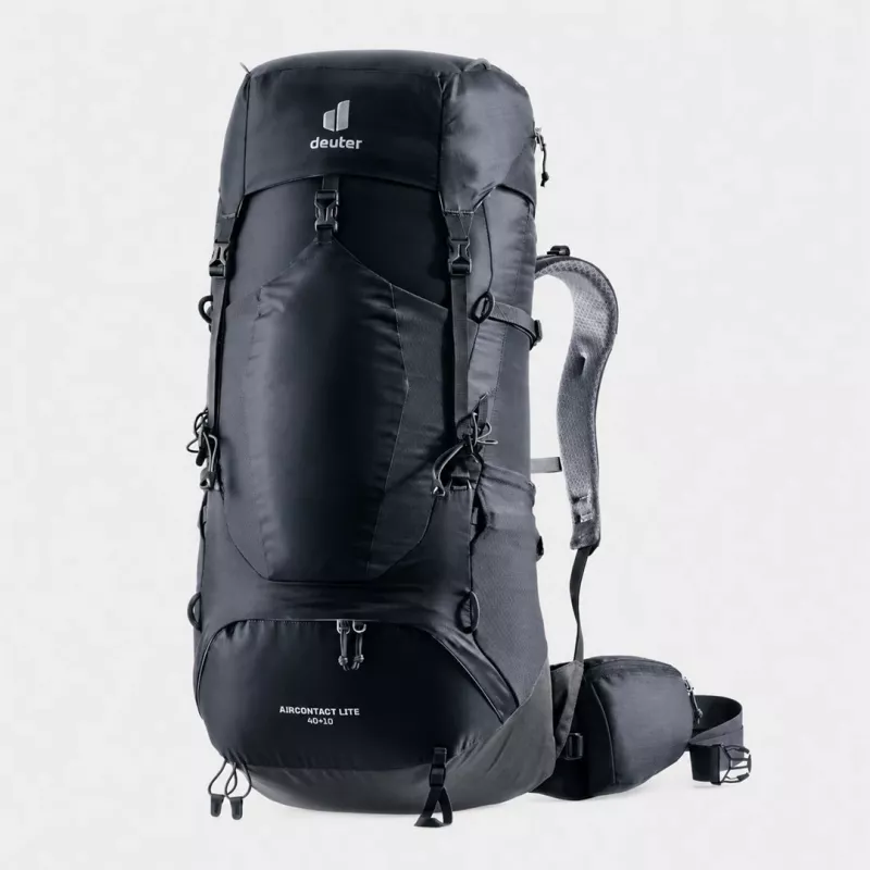 Deuter Aircontact Lite 40+10 Kuprinė Juoda/Graphite