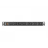 LANBERG Rack PDU 19 inch 1U 16A 2m 4x C19 6x C13 C20 Black