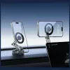 USAMS ZJ087 Universalus magnetinis telefono laikiklis automobiliui, namams, biurui - juodas