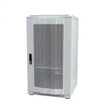 ALLNET SNB Series 22U 19 inch Network Cabinet 600x1200mm Perforated Steel Doors Light Grey (RAL 7035)