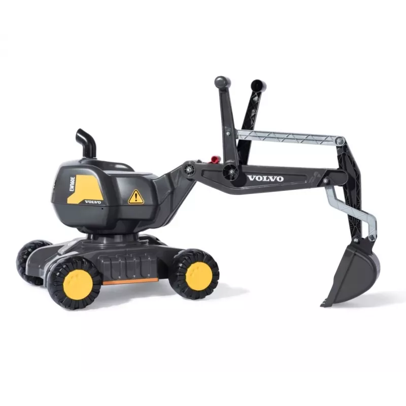 MILLY MALLY Rolly Toys Digger Volvo Ride-On Toy