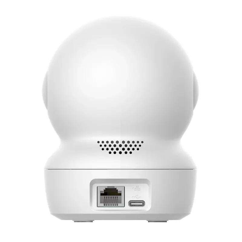 EZVIZ H6c G1 4K sferinė IP vaizdo stebėjimo kamera vidaus patalpoms, 4K UHD, 3840x2160, Wi-Fi, Ethernet, naktinis matymas, dvipusis garsas, AI aptikimas, montavimas prie lubų/sienos/ant stalo