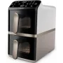 Philips 4000 Series NA462/80 Dvigubo krepšelio oro gruzdintuvė 10L 2750W Rapid Air juoda/auksinė/pilka