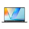 ASUS Vivobook 14 Flip TP3407SA-SG146W Ultra 5 226V 14.0 col. WUXGA Touch 60Hz 300nits AG 16GB LPDDR5X 512GB SSD Intel Arc Graphics FHD Cam 70WHrs Win11 Matinė Pilka