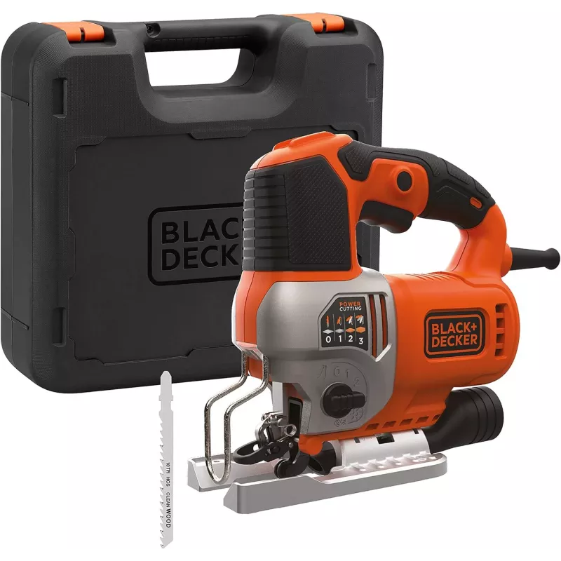 Black & Decker BES610K-QS 650W Pendulinis pjūklas dėžutėje