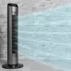 Cecotec EnergySilence 8190 Skyline Ionic bokštinis ventiliatorius, stovimas ventiliatorius, 60 W, 29 cm, 3 greičiai, svyravimas, laikmatis, nuotolinio valdymo pultas, pilka